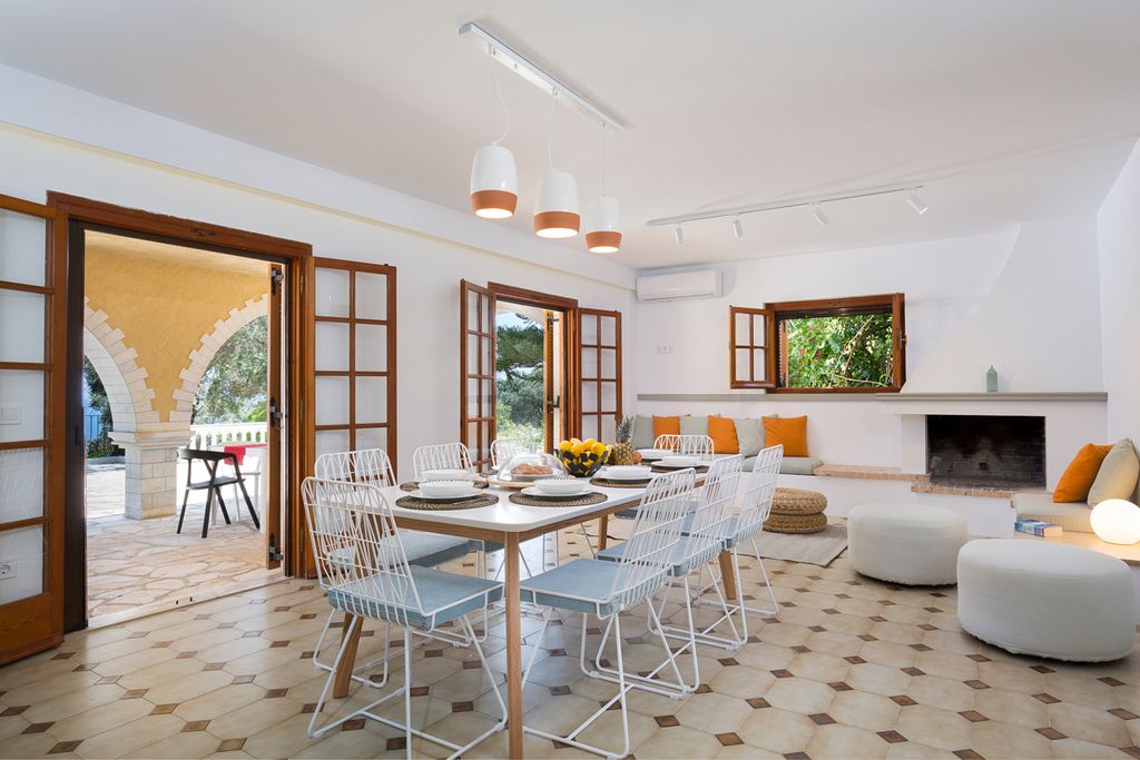 Villa Jacaranda Blue Corfu Olivers Travels 3