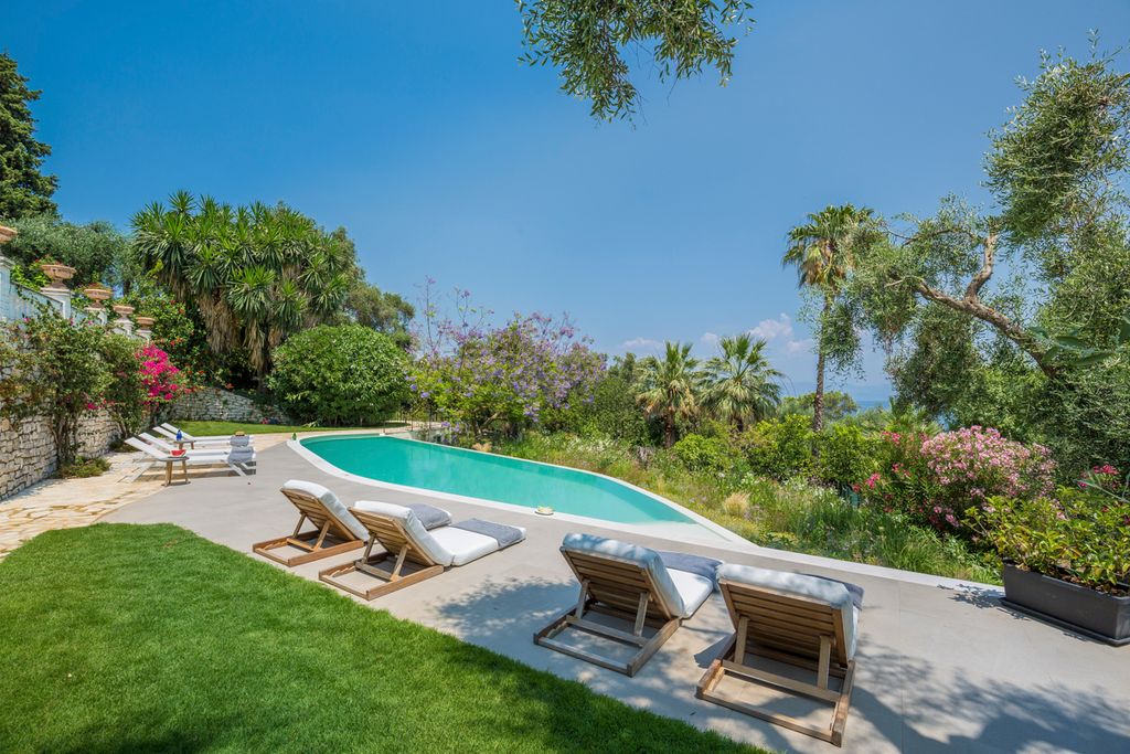 Villa Jacaranda Blue Corfu Olivers Travels 5