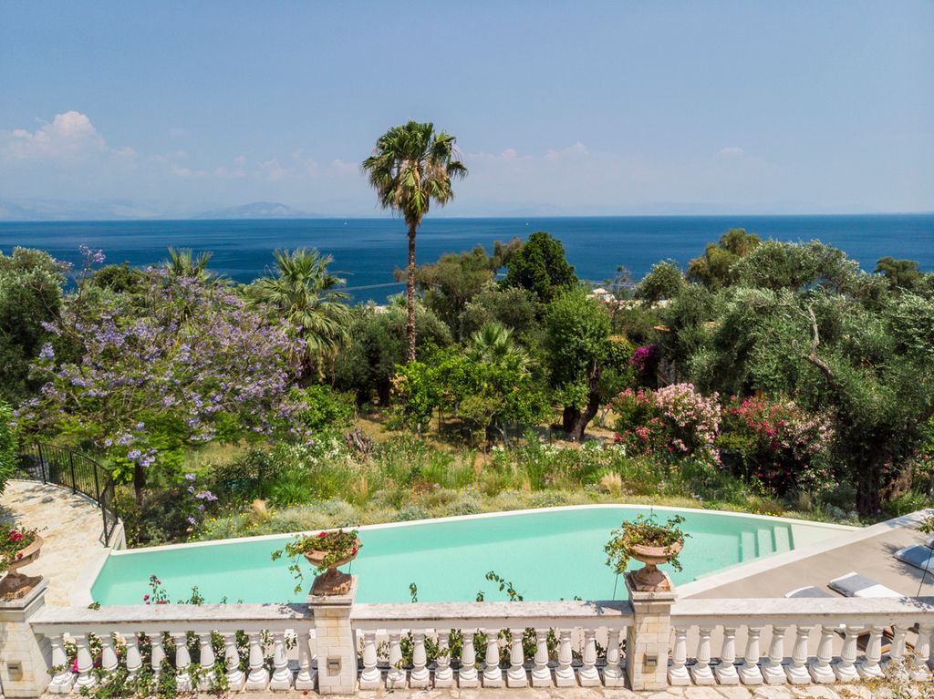 Villa Jacaranda Blue Corfu Olivers Travels 2