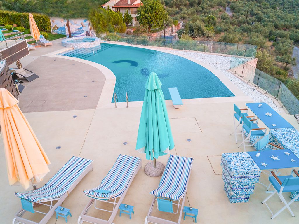 Villa Firai Peloponnese Mainland Olivers Travels2