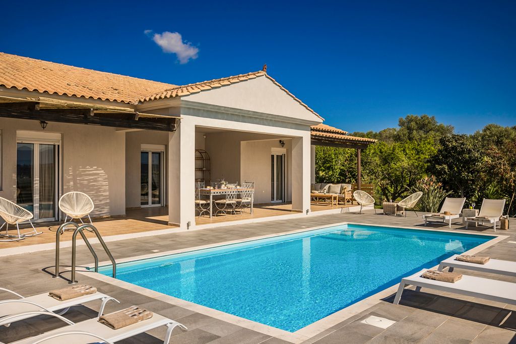 Villa Xi Sunset Kefalonia Olivers Travels2