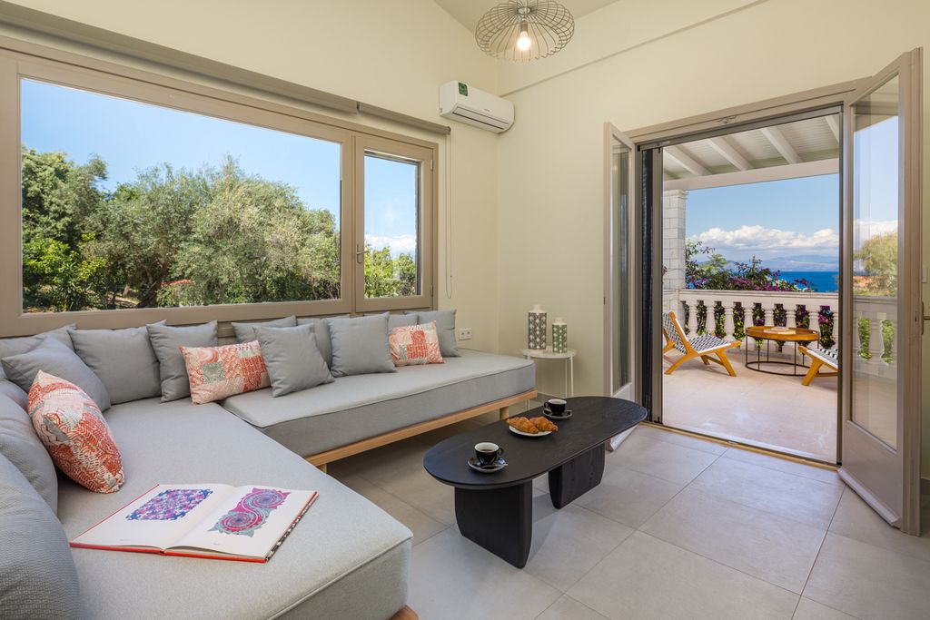 Villa Jacaranda Mauve Corfu Olivers Travels 3