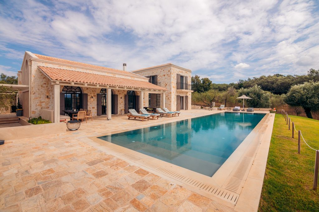 Villa Aegean Corfu Olivers Travels2