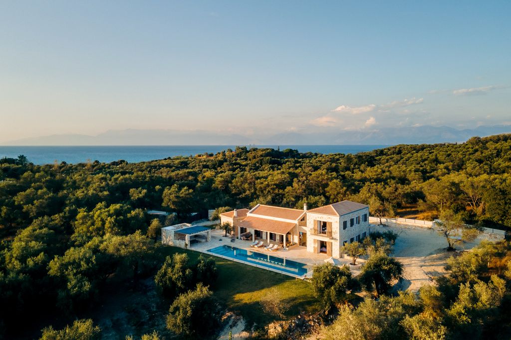 Villa Aegean Corfu Olivers Travels1