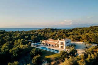 Villa Aegean Corfu Olivers Travels1