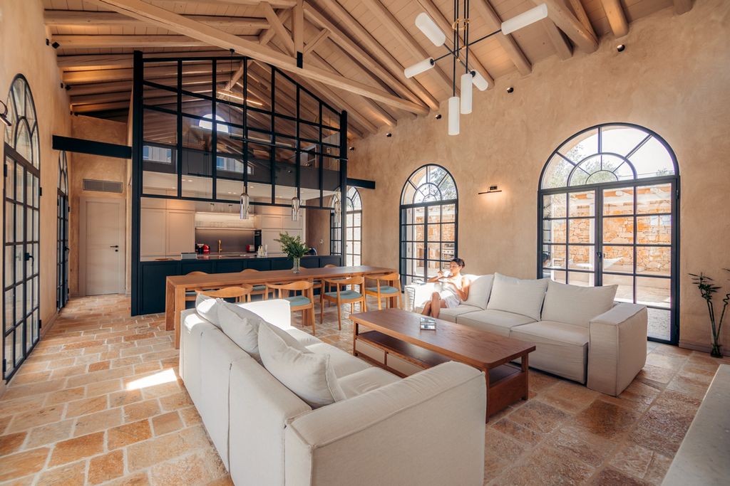 Villa Aegean Corfu Olivers Travels3