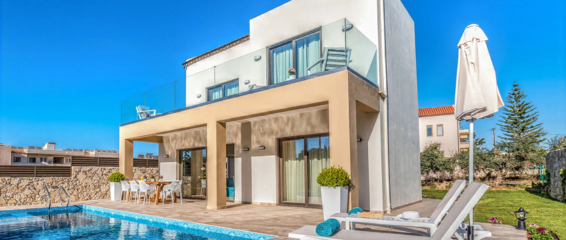 001 villa platanias crete olivers travels desktop center