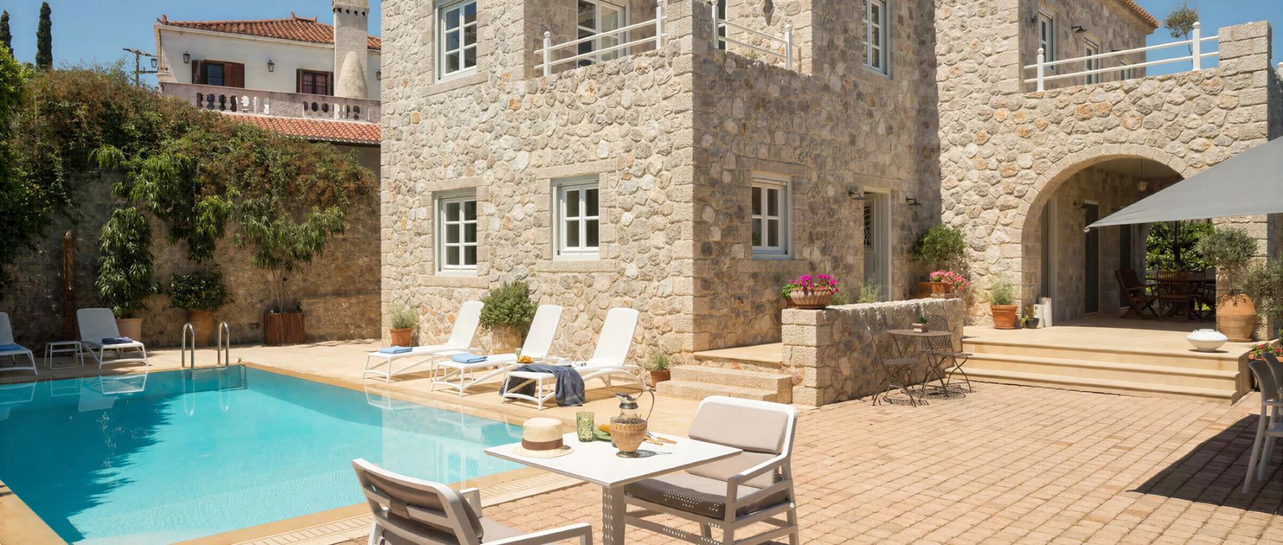 001 villa spetses mainland greece olivers travels desktop center