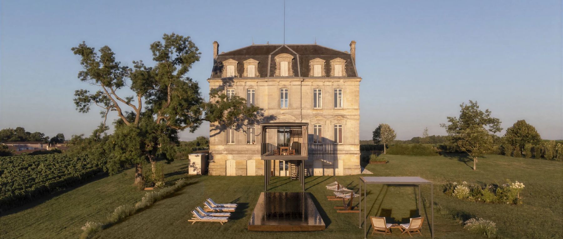 001 chateau beau medoc south west france olivers travels desktop center