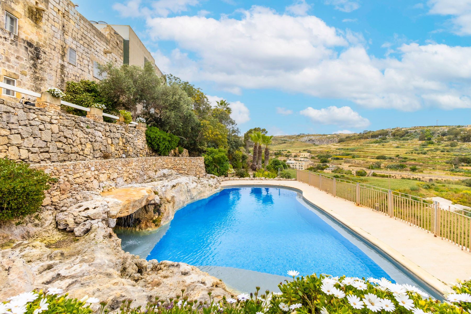 Xlendi Rocks in Fontana, Gozo, Malta - Malta and Gozo