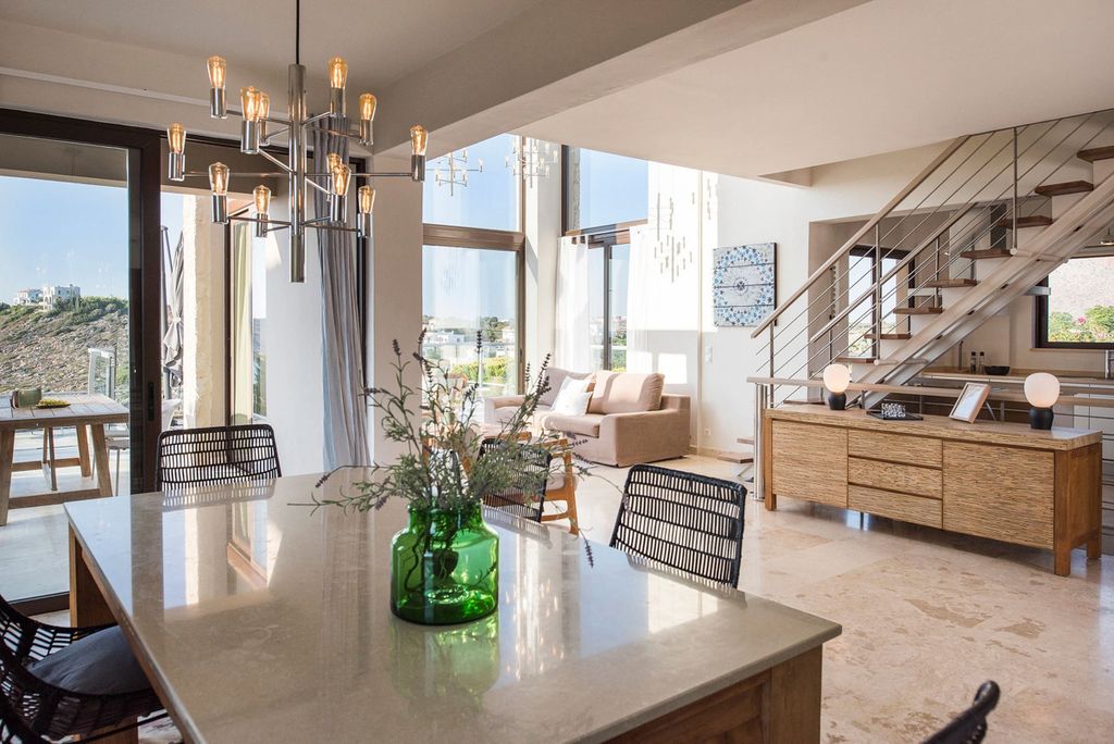 Athena Duo Sea View Villa Crete Olivers Travels 4