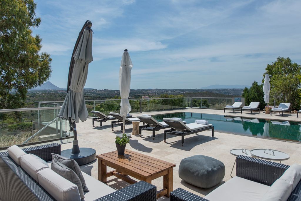 Athena Duo Sea View Villa Crete Olivers Travels 5