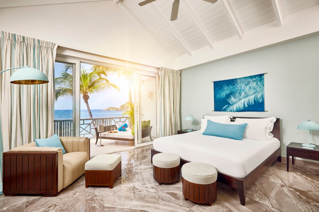 Beach Balcony Suite Carlisle Bay Antigua Olivers Travels 3