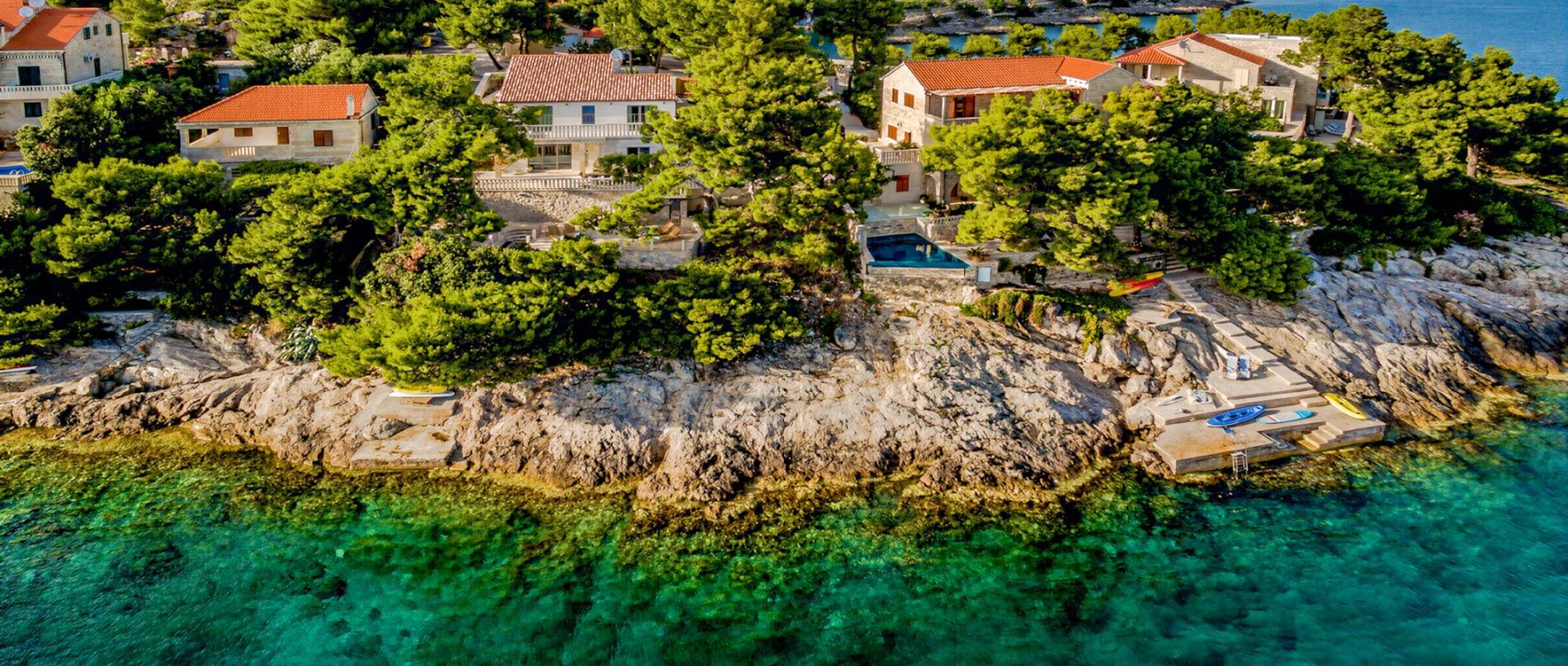 001 villa peach dalmatian islands olivers travels desktop center
