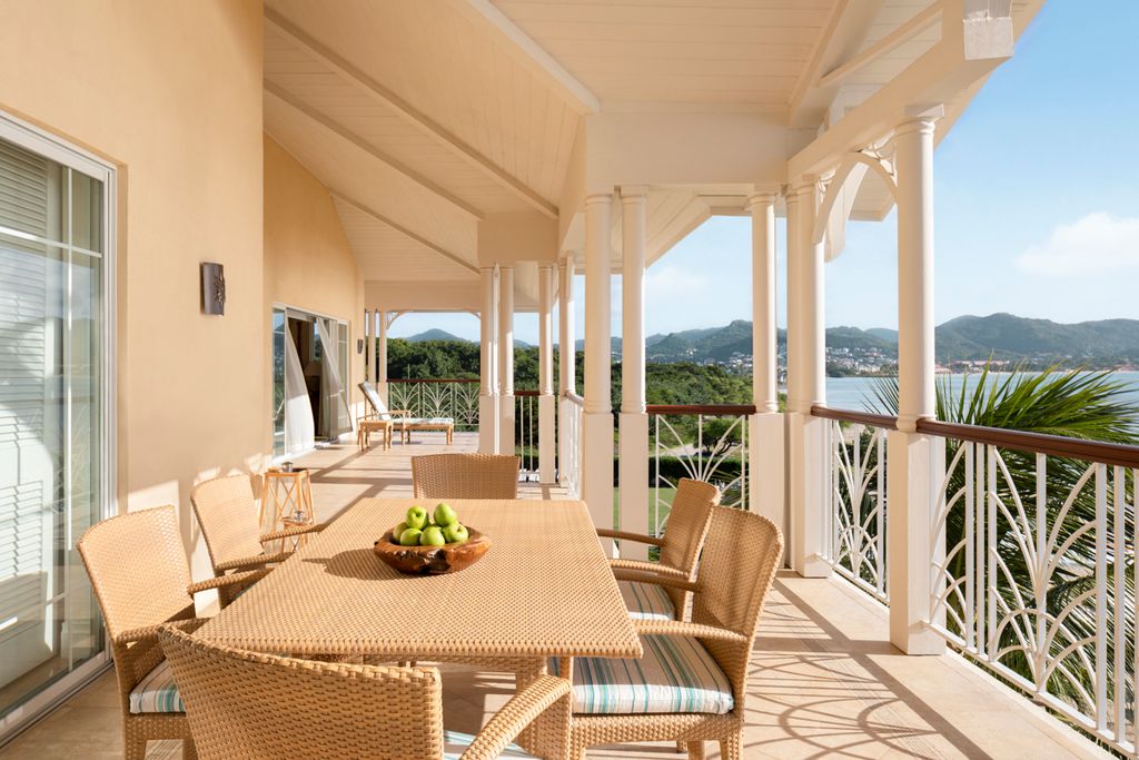 Beachfront Villa Suite Landings St Lucia Olivers Travels 2