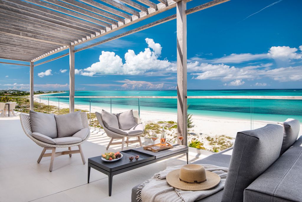 Oceanfront Penthouse Wymara Resort Turks Caicos Olivers Travels 1