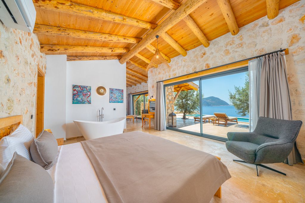 Villa Sahil Su 4 Kalkan Olivers Travels 13