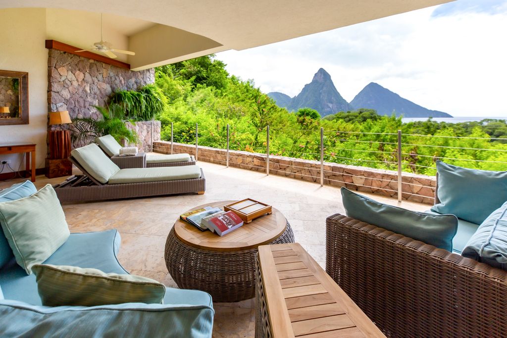 Sky Whirpool Suite Jade Mountain Resorts St Lucia Olivers Travels 1