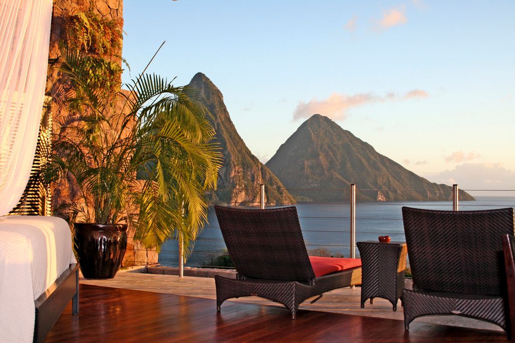 Sky Whirpool Suite Jade Mountain Resorts St Lucia Olivers Travels 2