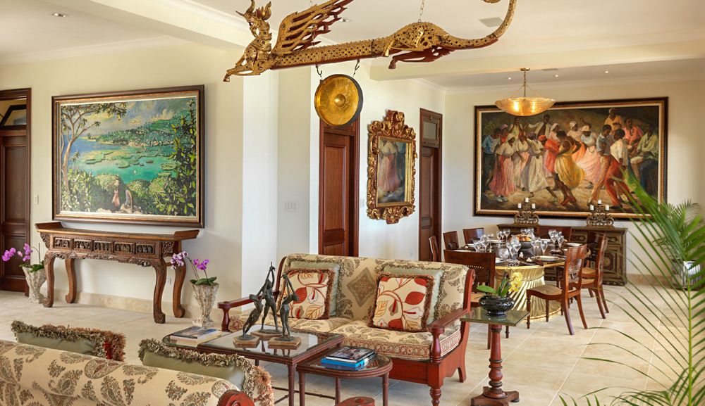 House on the Hil(Flower)ロンパース、70センチ Flower Hill, Jamaica | Oliver's Travels