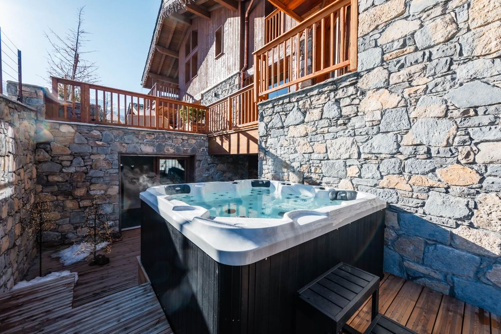 Chalet Belleville St Martin Ski France OliversTravels 2