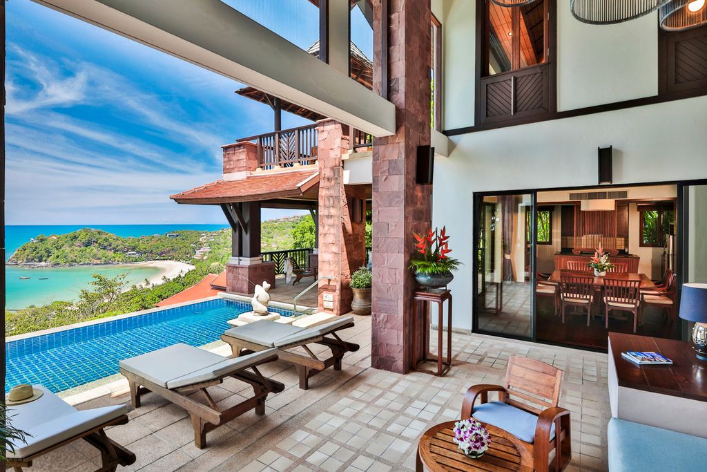 Hillside Ocean View Three Bedroom Pool Villa Pimalai Krabi Olivers Travels 4