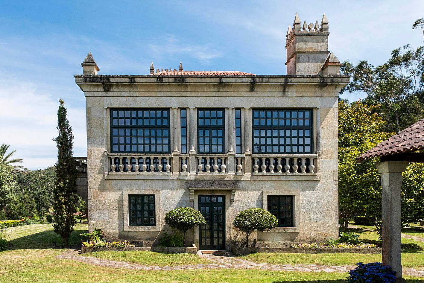 Vista Isla in Baiona, Pontevedra, Spain