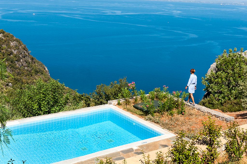 Villa Atherina Searocks Peloponnese Olivers Travels 1