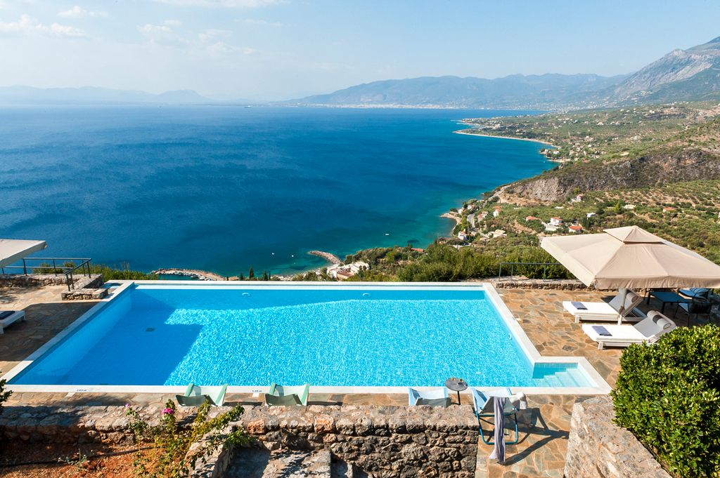 Villa Barbouni Searocks Peloponnese Olivers Travels 5