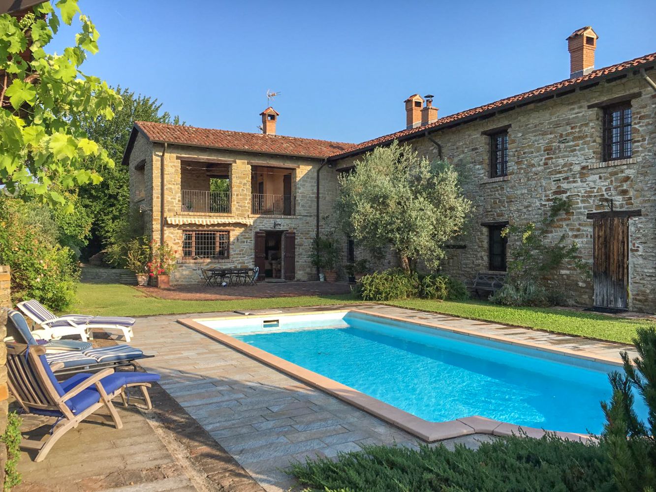 Villa Ginola in Castino (Cuneo), Piedmont, Italy