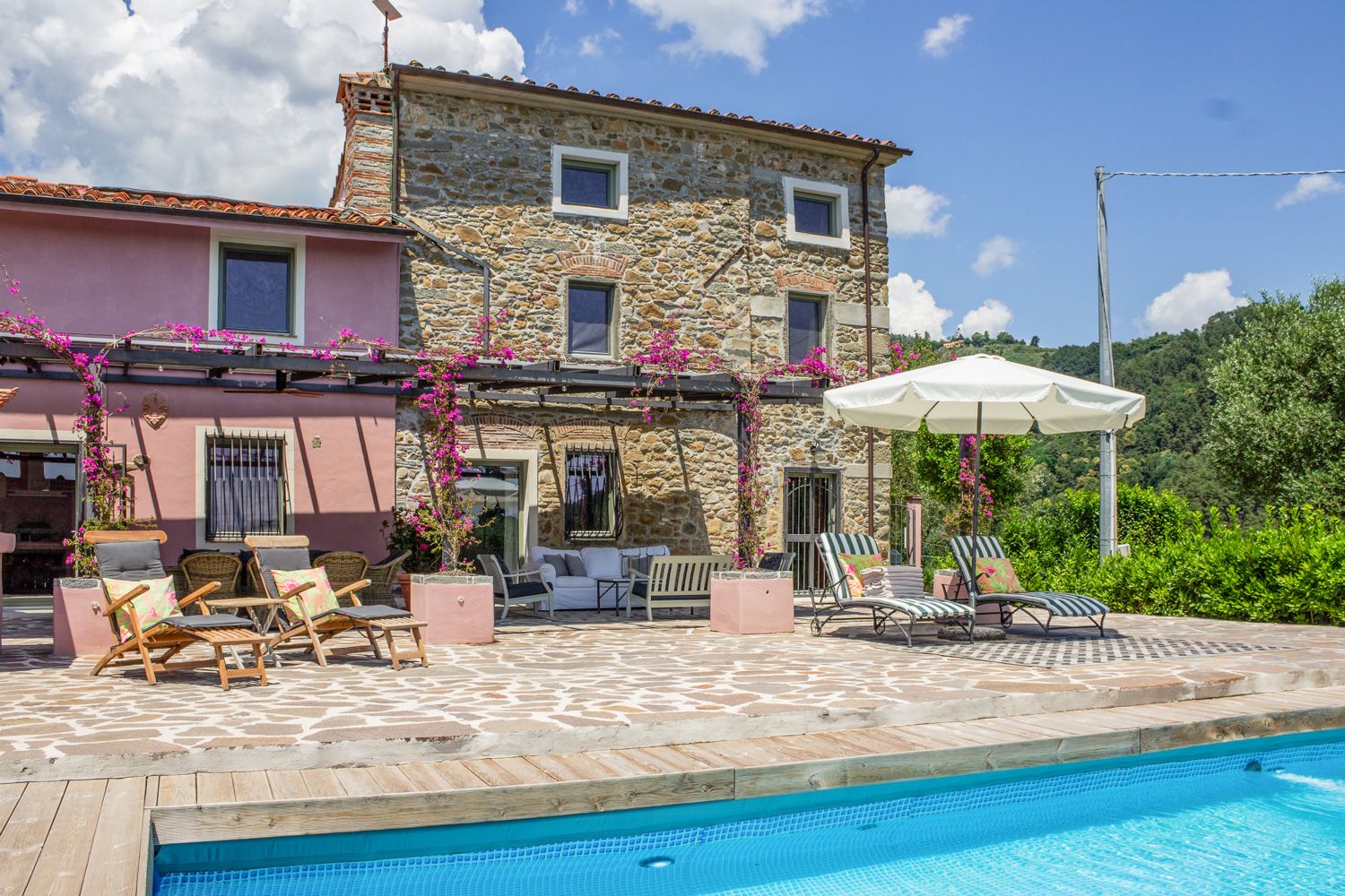 Villa Eveo in Marliana PT, Tuscany, Italy