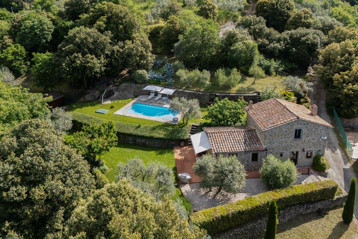 Villa Legaiole in Cortona (Arezzo), Tuscany, Italy