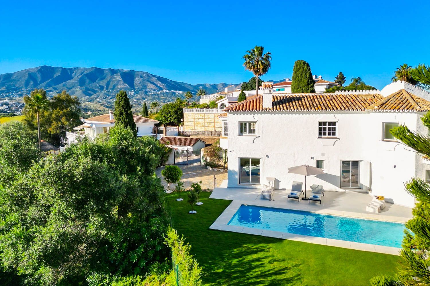 Villa Solea in Las Lagunas de Mijas, Málaga, Spain