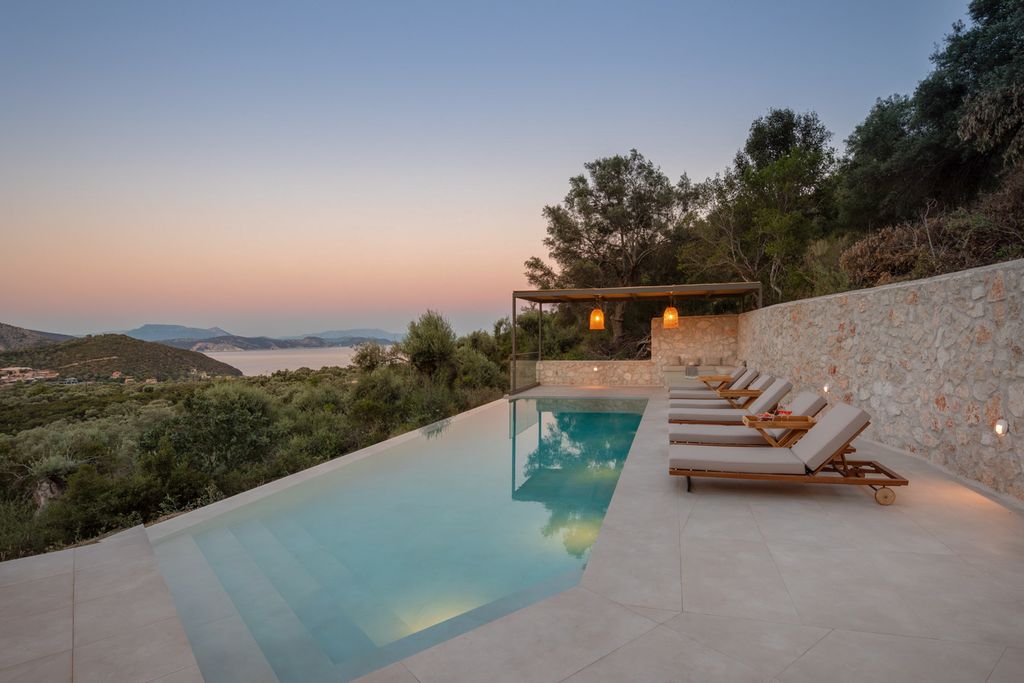 Villa Azure Coast Lefkas Olivers Travels 2
