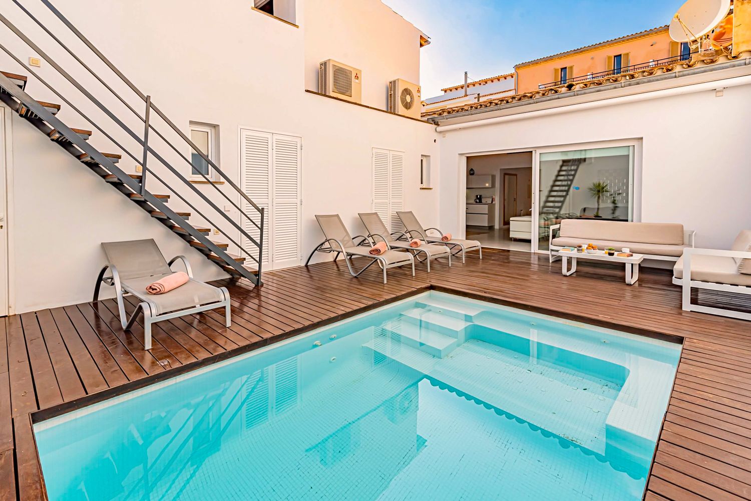 Porto Azul in Puerto Pollença, Mallorca, Spain
