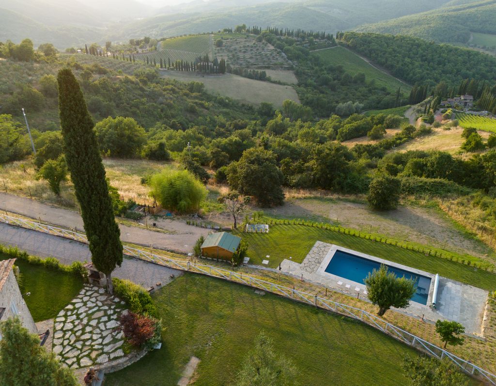 Villa Sienese Del Tramonto Tuscany Olivers Travels 1