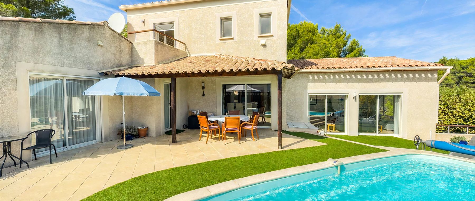 001 villa de la fontaine romaine south of france olivers travels desktop center
