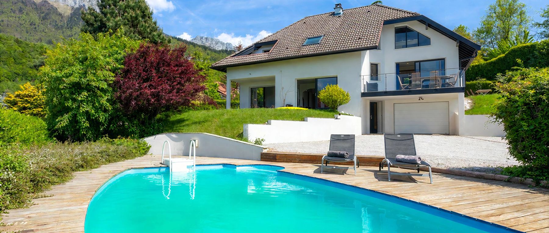 001 la maison vue lac south of france olivers travels desktop center