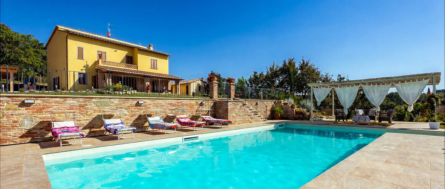 001 villa panorama toscano central italy olivers travels desktop center