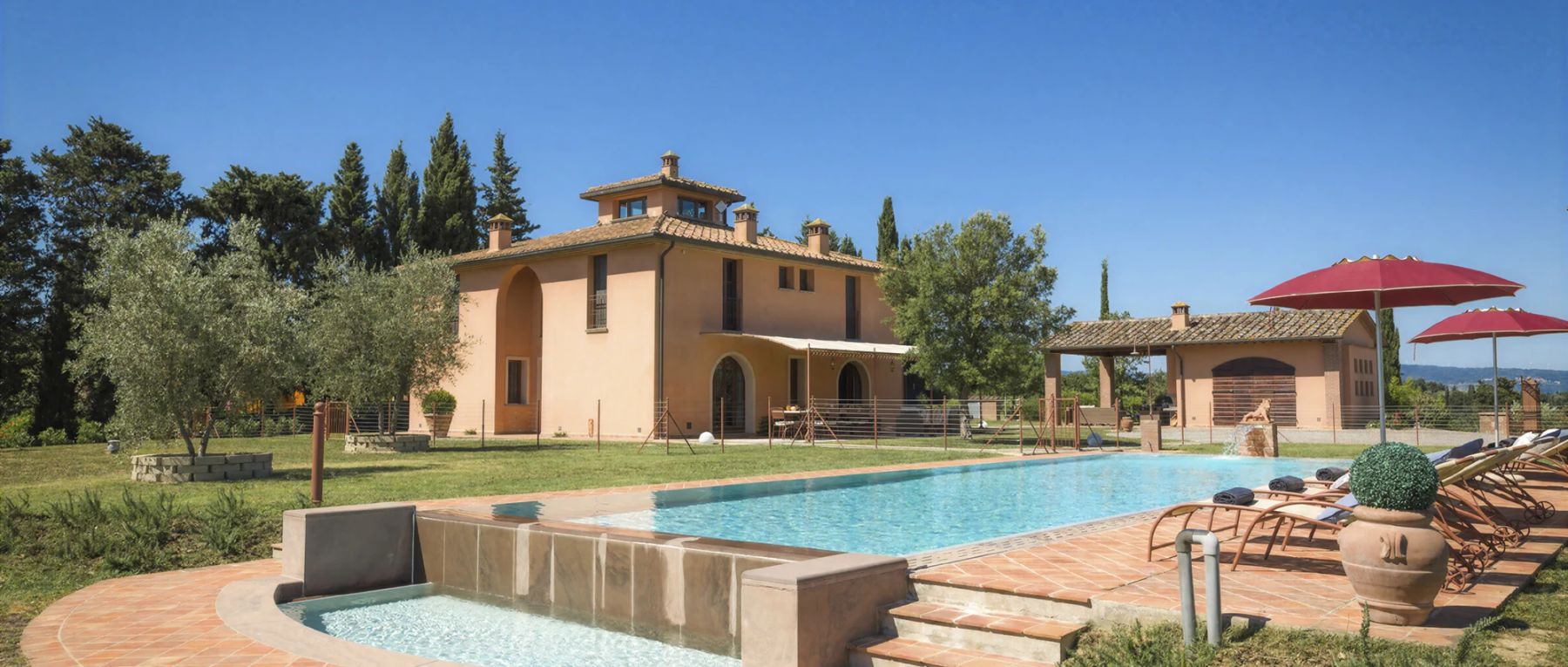 001 villa le fauci central italy olivers travels desktop center