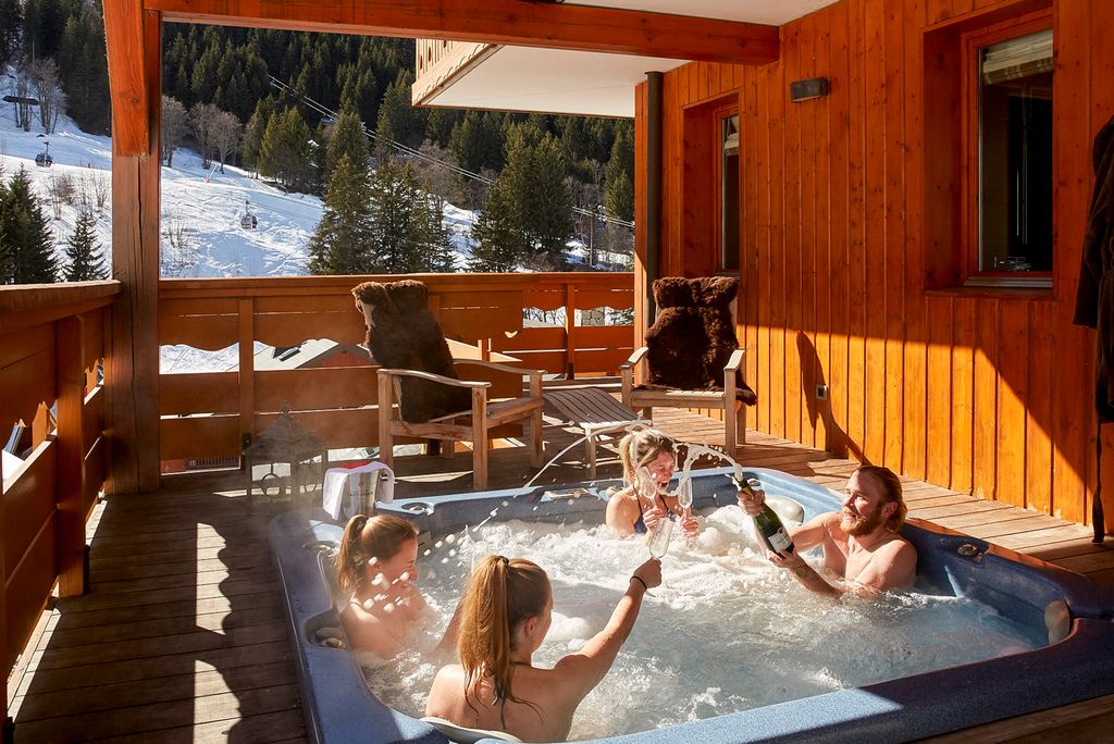 Chalet Pedrix Noire Meribel Olivers Travels2