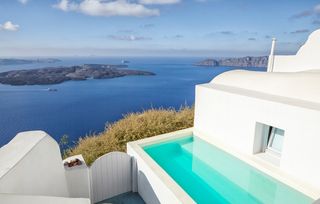 Villa Mitera Gi Santorini Olivers Travels 1